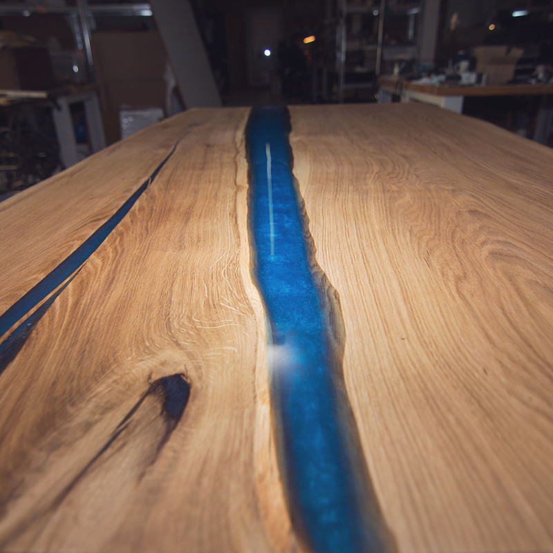 Dubový jídelní stůl s...