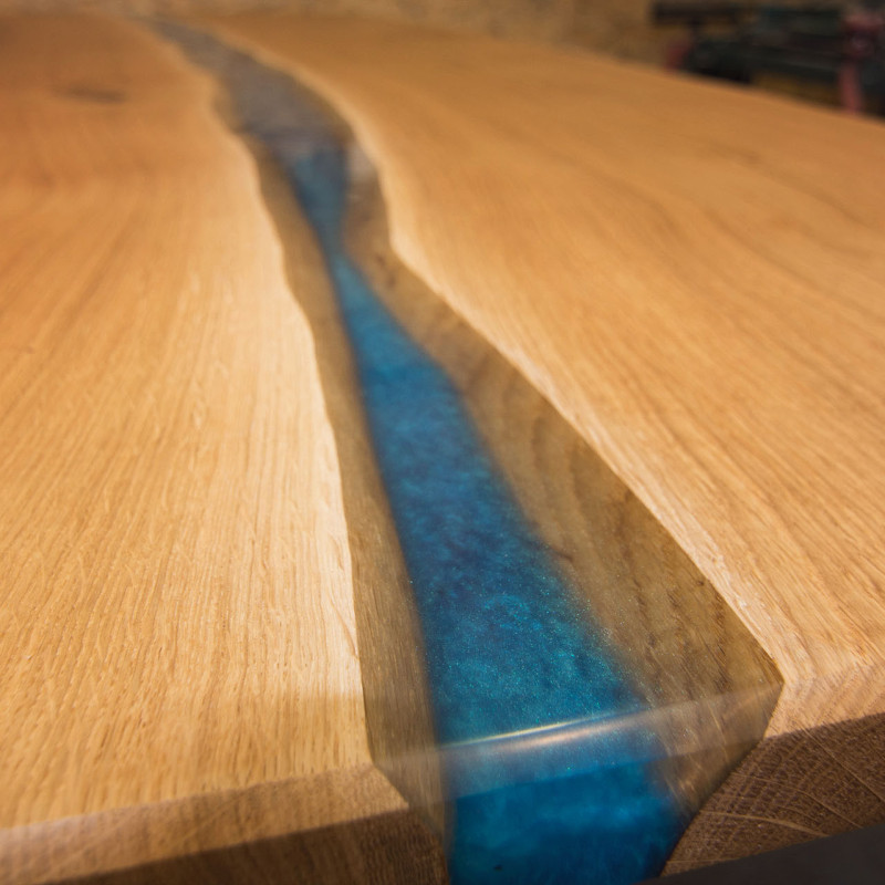 Dubový jídelní stůl s...